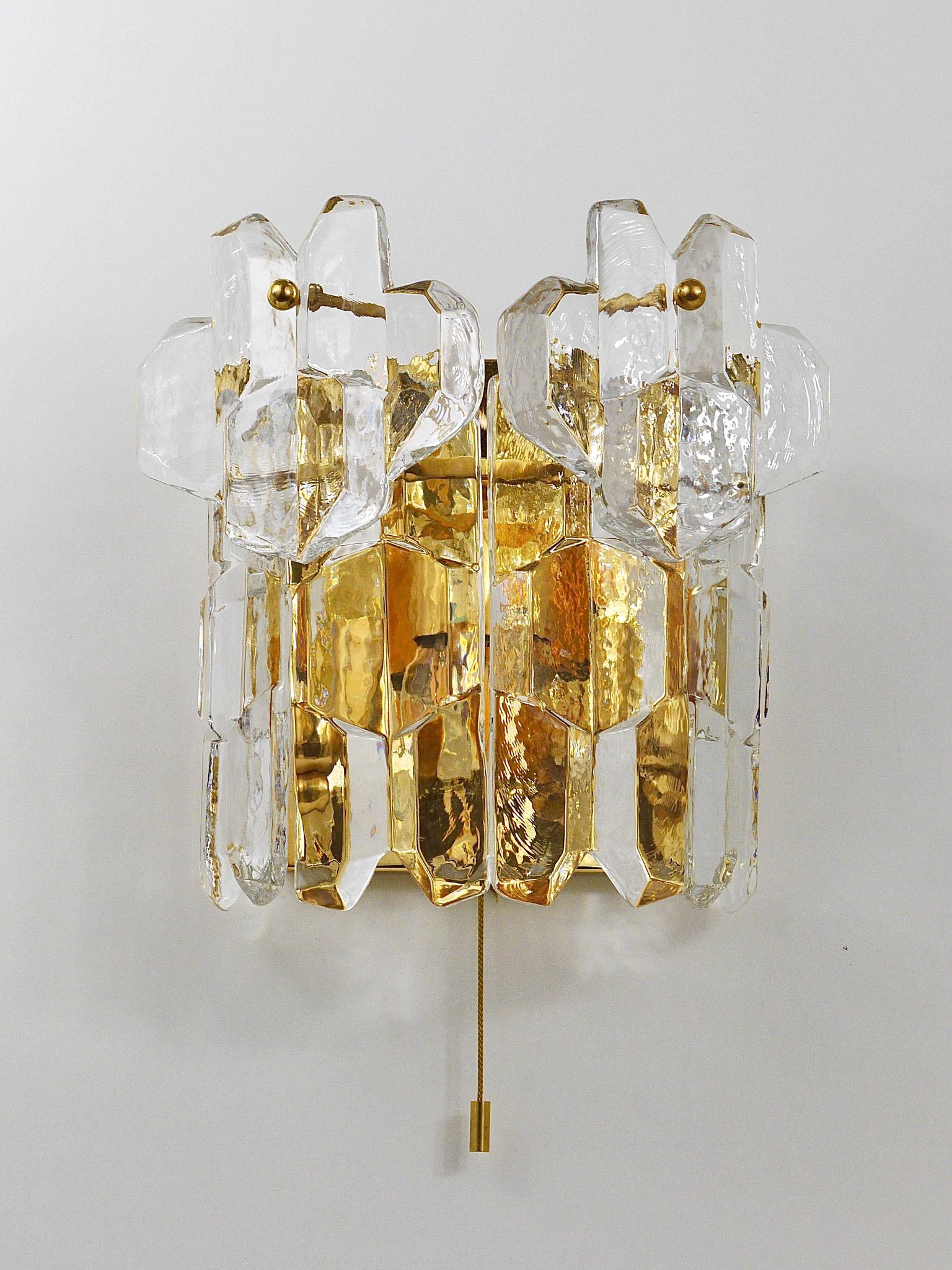 Palazzo Grand Model Wall Light by J.T. Kalmar - 1970