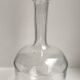 old crystal decanter monogram "H" early twentieth century