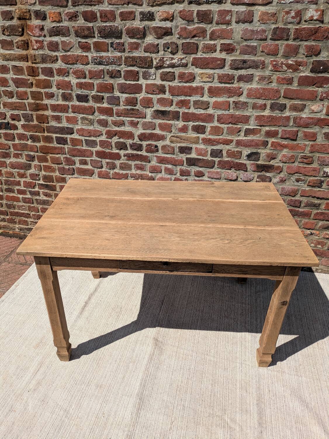 Solid oak table