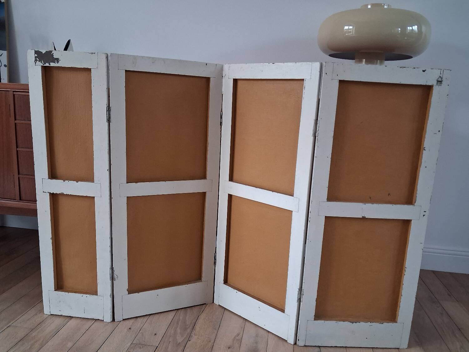 19th century decorative panel screen