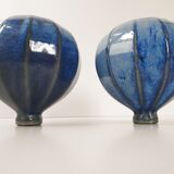 Pair of vintage sandstone vases