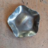 Empty vintage metal pocket