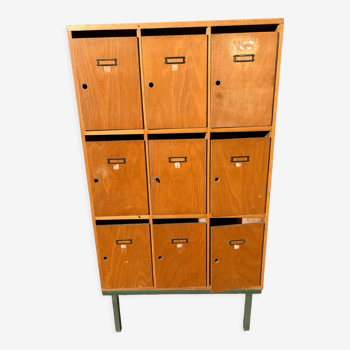 Vintage locker cabinet