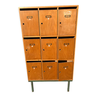 Vintage locker cabinet
