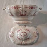 Superb and large English porcelain soup tureen by Minton (19th century)
