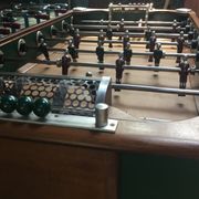 Bussoz Champion table football in oak completely restored by Babylon