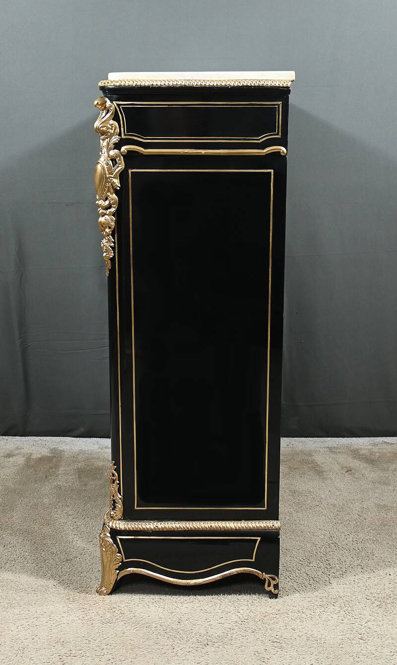 Support Furniture in Blackened Pear Wood, Napoleon III Period – Mid 19th Century