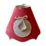 Lampshade linen canvas grapevine