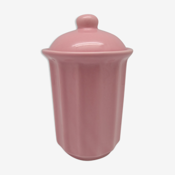 pink ceramic pot