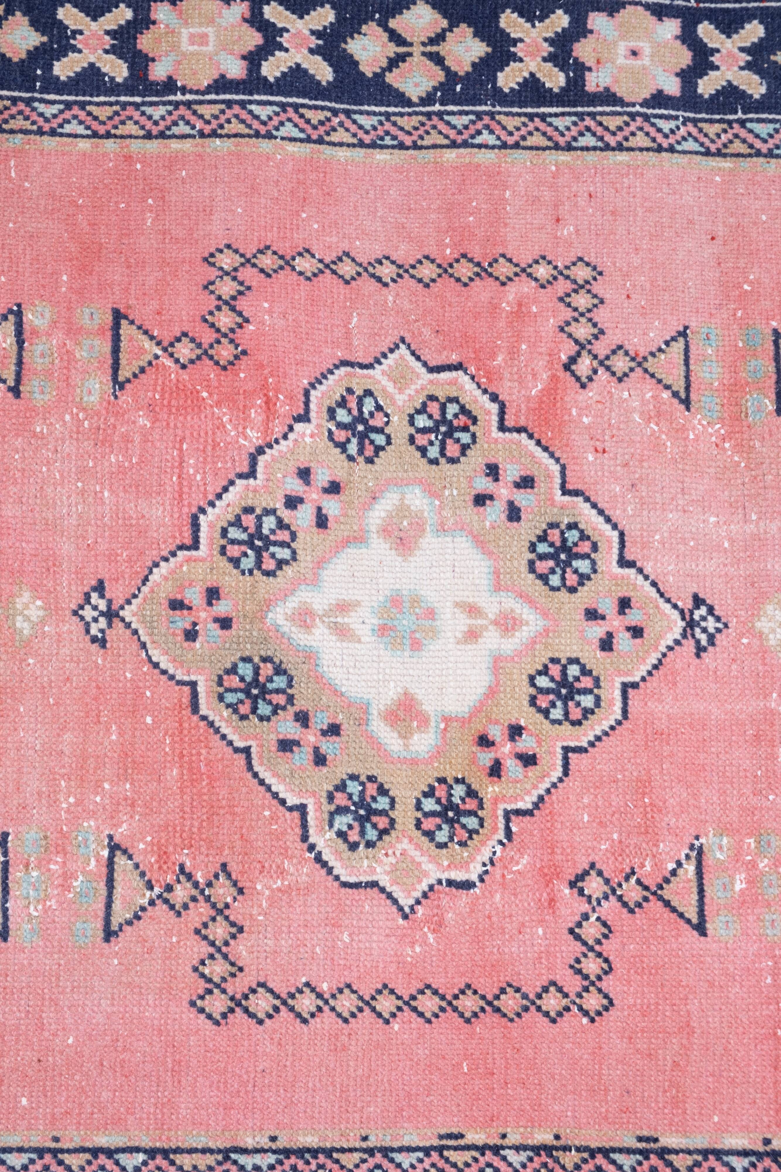 Overdyed Long and Wide Turkish Oushak Runner 4'7" X 11'10"