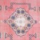 Overdyed Long and Wide Turkish Oushak Runner 4'7" X 11'10"