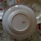 set of 6 soup plates in luneville porcelain