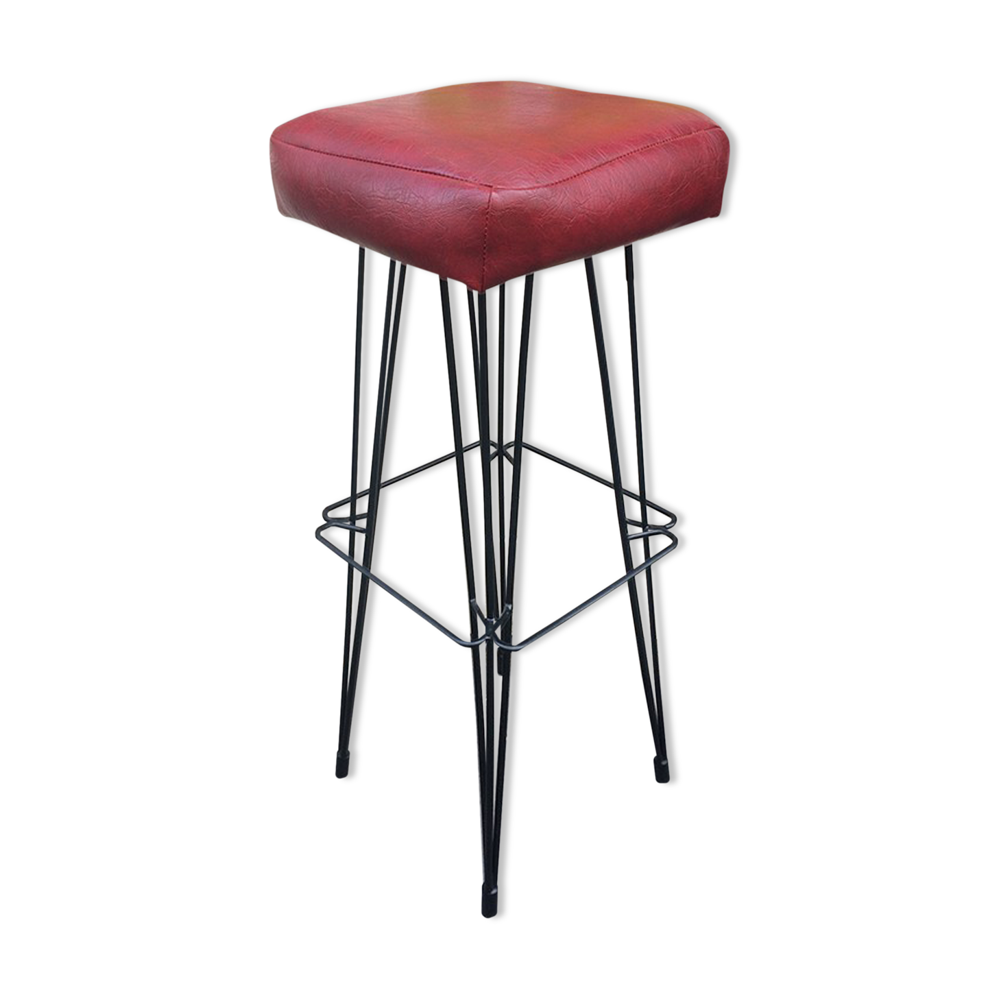 Bar stool Eiffel coating base skai 1960