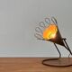 Mid-century German brass table lamp or floor lamp from the 1950s.