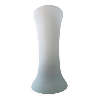 Vintage frosted glass lamp from the 70s-80s