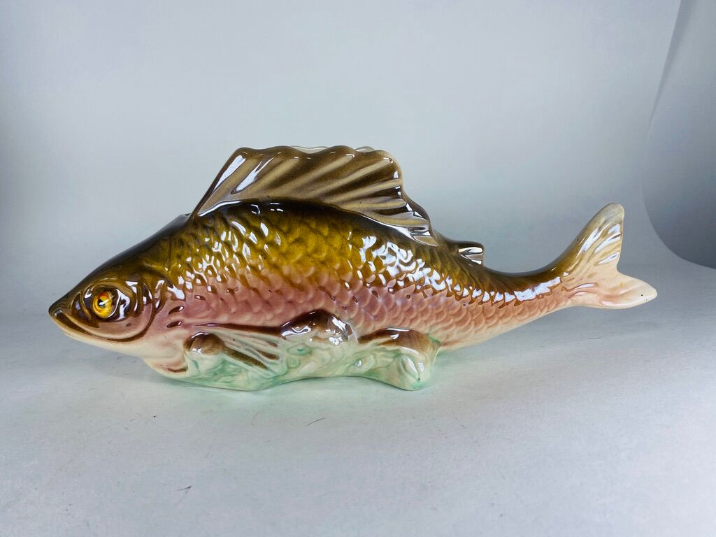 Empty vintage fish bag 1960 Bequet Belgium