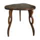 Olivewood tripod stool