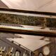 Beveled mirror decorated with flowers