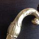 Wall light  in copper and glass art deco style / vintage 30-50 years