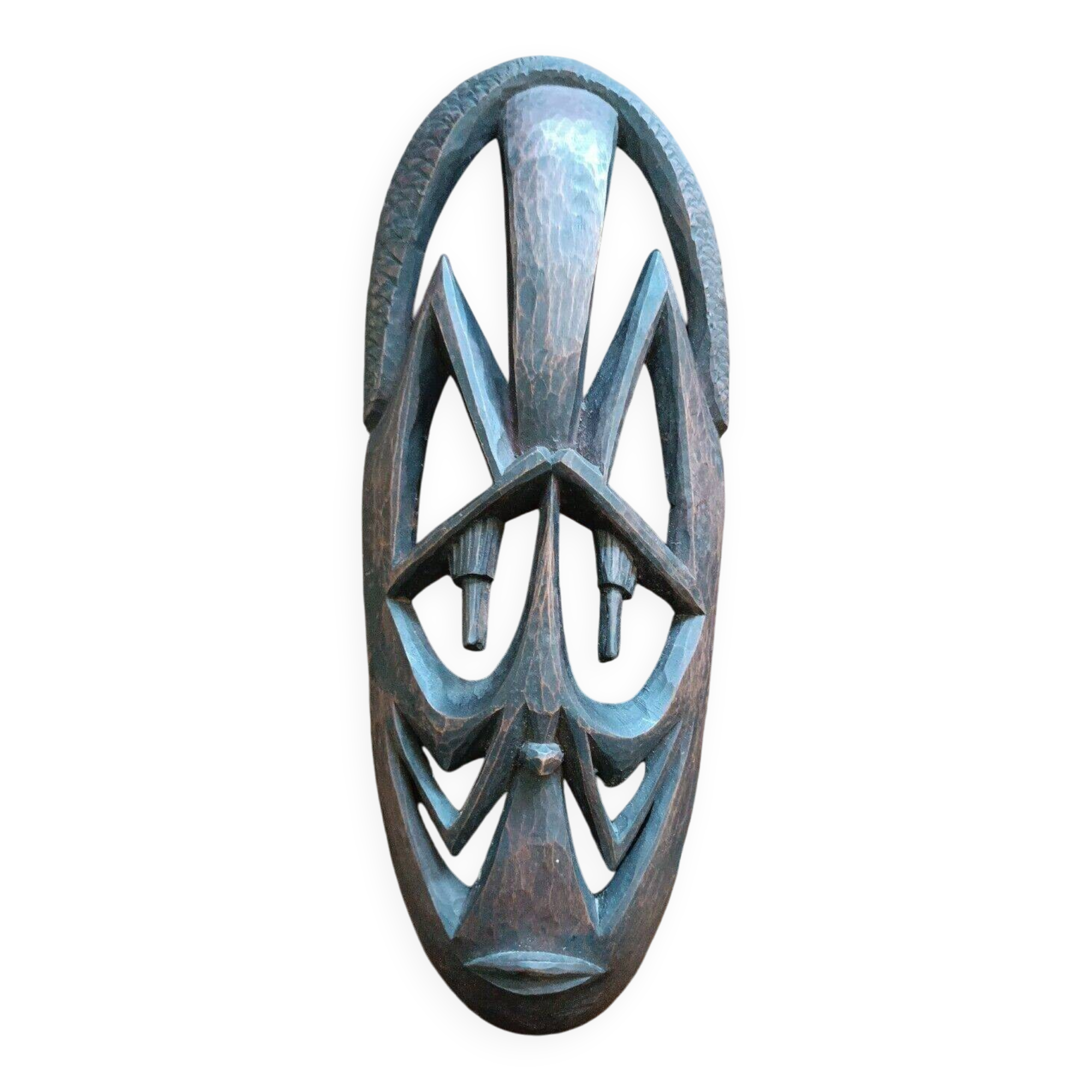 Vintage African wooden mask
