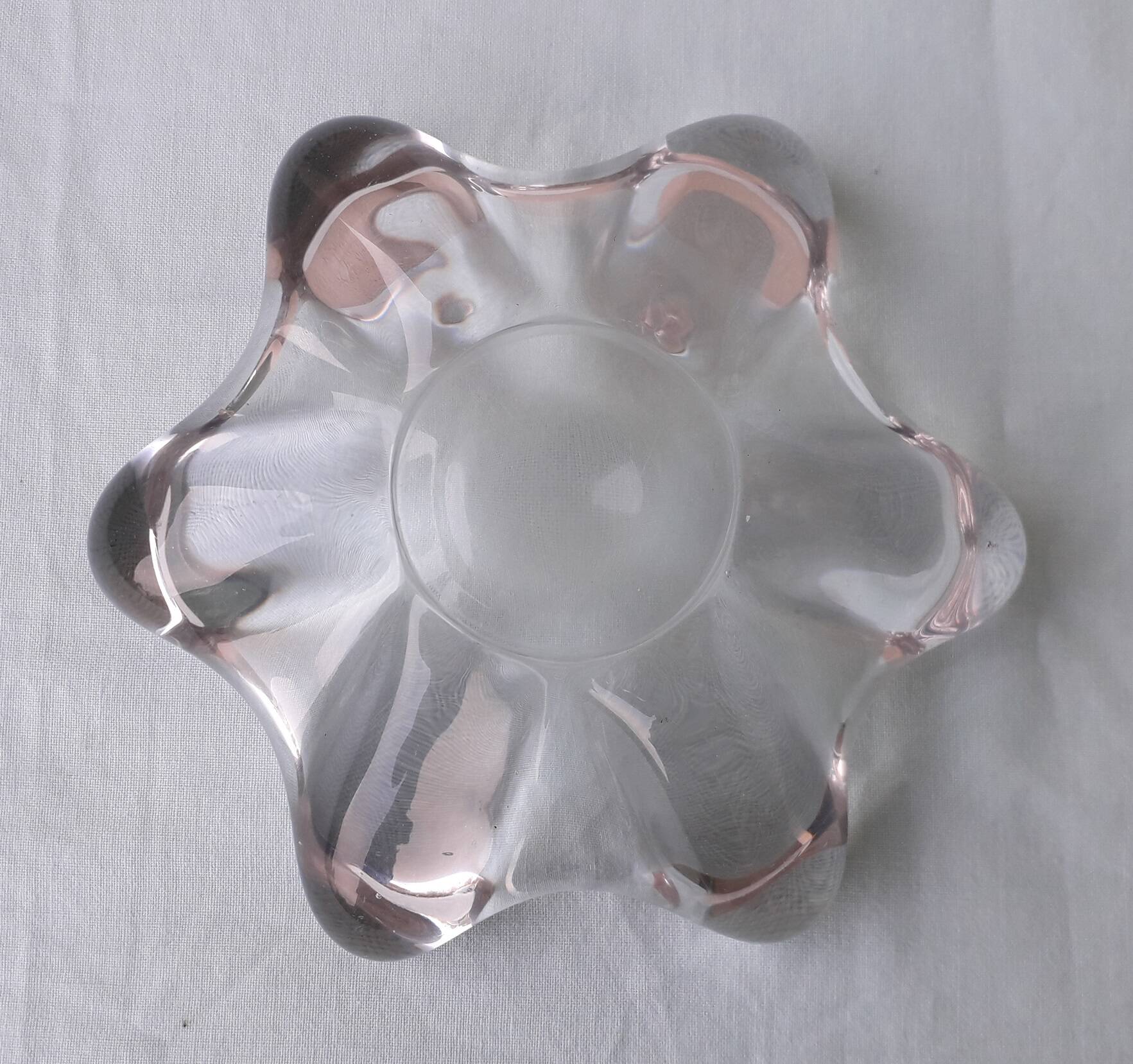 Crystal ashtray