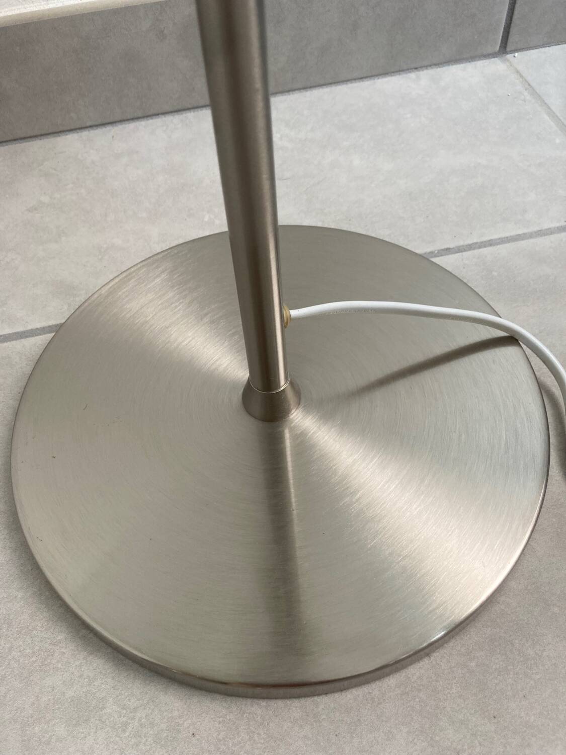 Lampe bureau contemporaine métal et verre