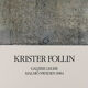 Affiche d'exposition de l'artiste suédois Krister Follin 1980
