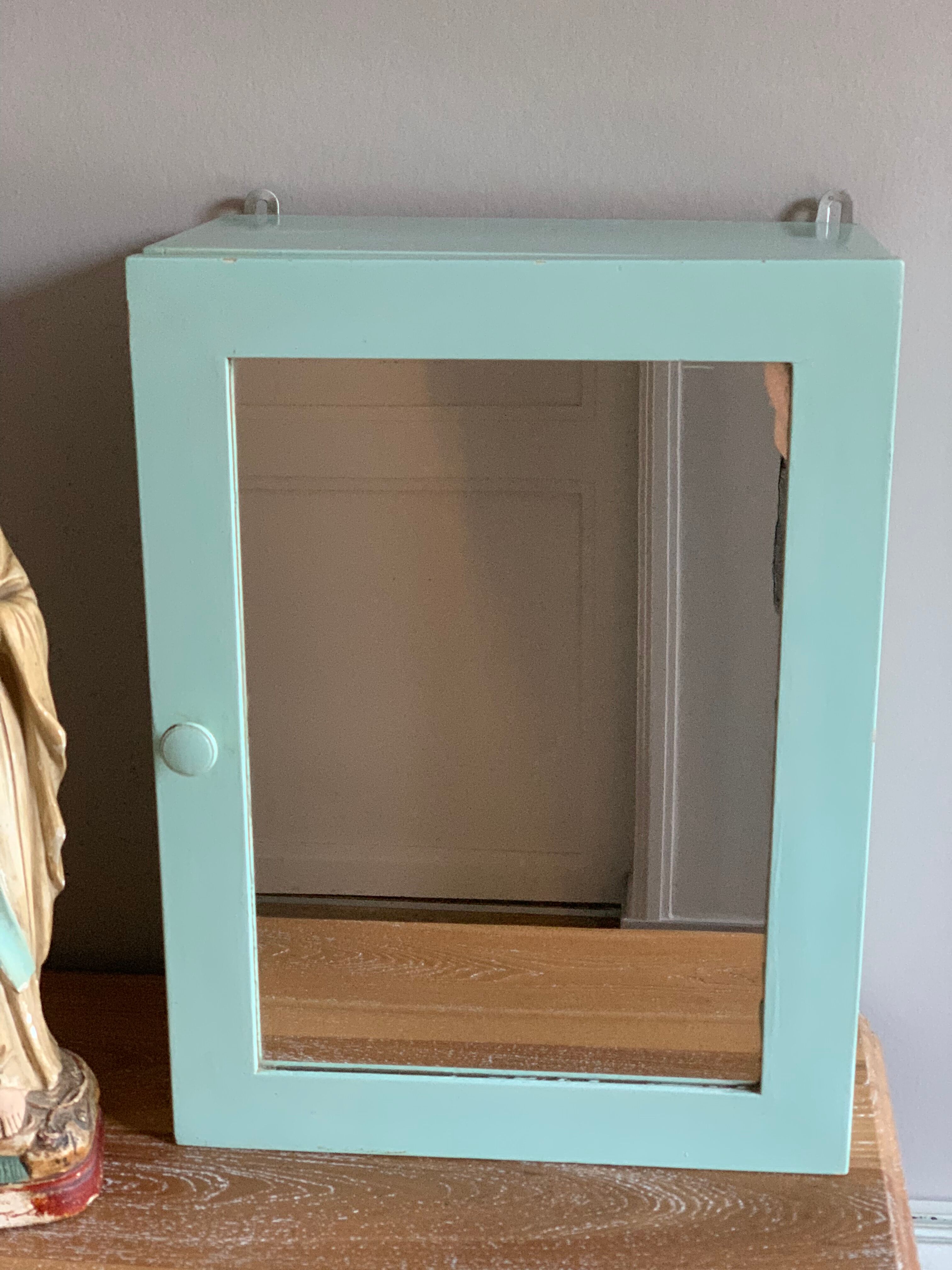 Vintage toilet cabinet