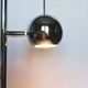 Eyeball lamp chrome seylumiere model Hary