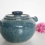 Handcrafted pottery soup tureen