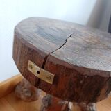 Brutalist vine stock stool
