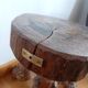 Brutalist vine stock stool