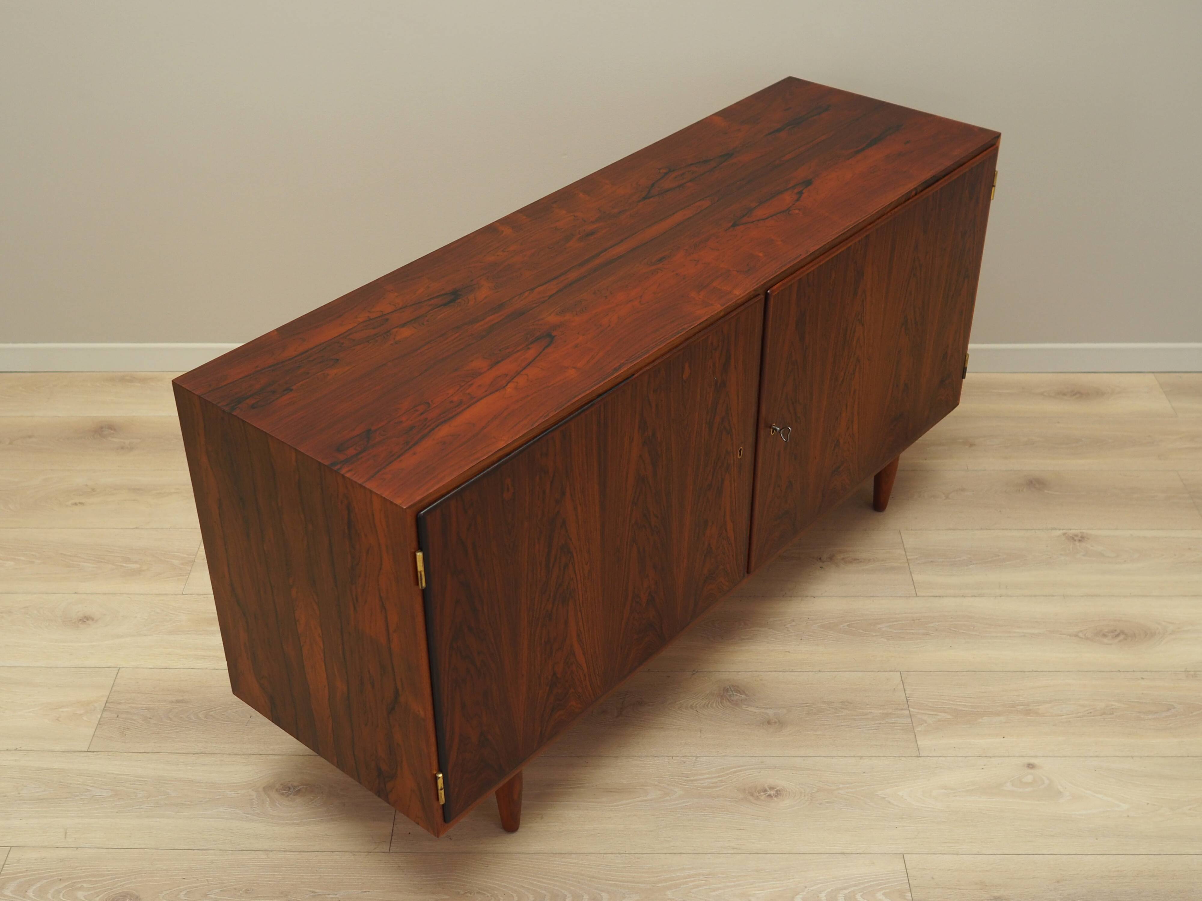 Rosewood cabinet, Danish design, 1970s, designer: Carlo Jensen, production: Hundevad