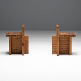 Sesc stools by lina bo bardi for sesc pompeia, brazil, 1970s