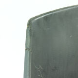 Chaise de tramway en fibre de verre et métal gris par Miroslav Navratil pour vertex 1960s