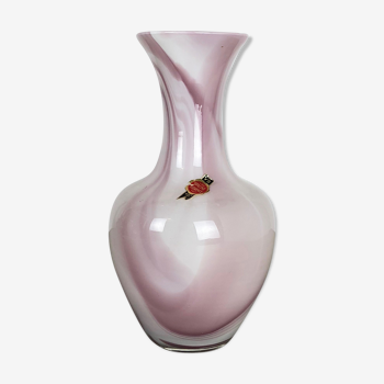 Vase vintage en opaline 1970s Italie