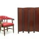 Wooden screen, 1970s