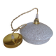 White Clichy glass suspension