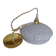 White Clichy glass suspension