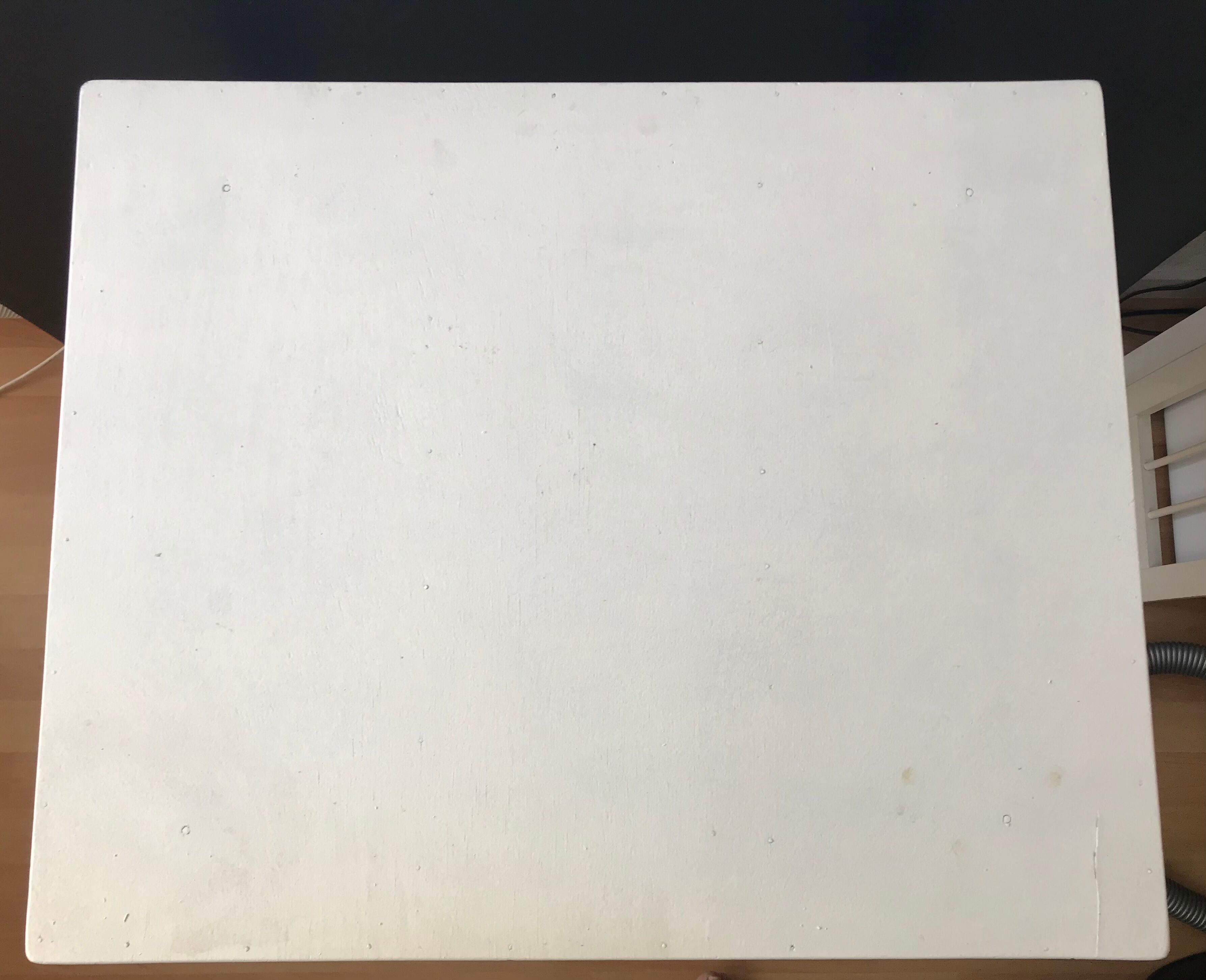 Small table desk feet compass