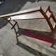 Banc chêne massif clair