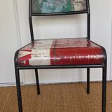 Chaise style industriel
