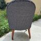 Fauteuil crapaud restauré