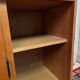 Meuble enfilade porte coulissante vintage design 60/70