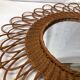 Vintage rattan Sun mirror 48cm