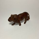 Wooden lion