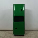 Cabinet Column in Green 'Componibili' by Anna Castelli Ferrieri for Kartell, 1960s