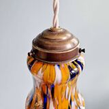 Murano glass pendant/light (2 available), mid-century