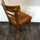 Suite de 4 chaises de bistrot Baumann vintage