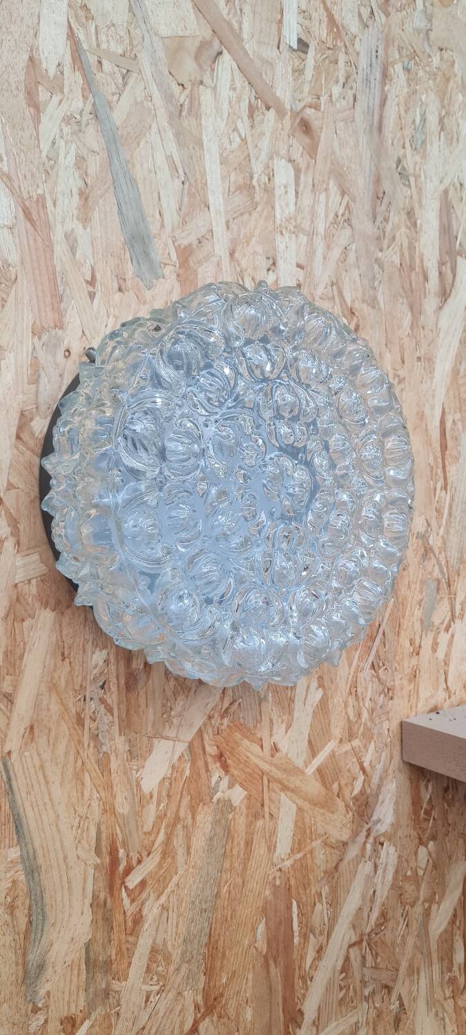 Chiseled glass ceiling light